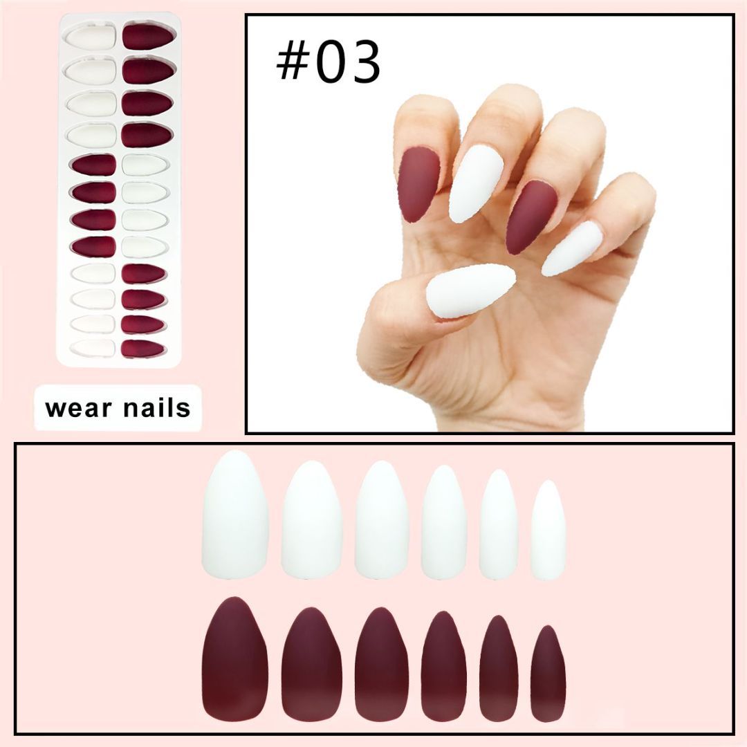 Matte Nails 24 pcs.