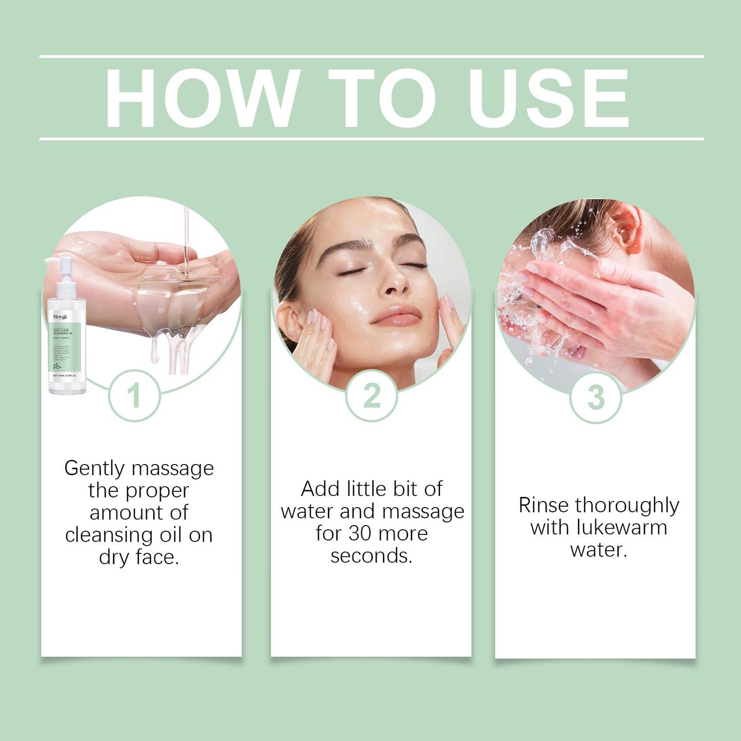 Hoygi Sensitive Skin Cleansing Oil