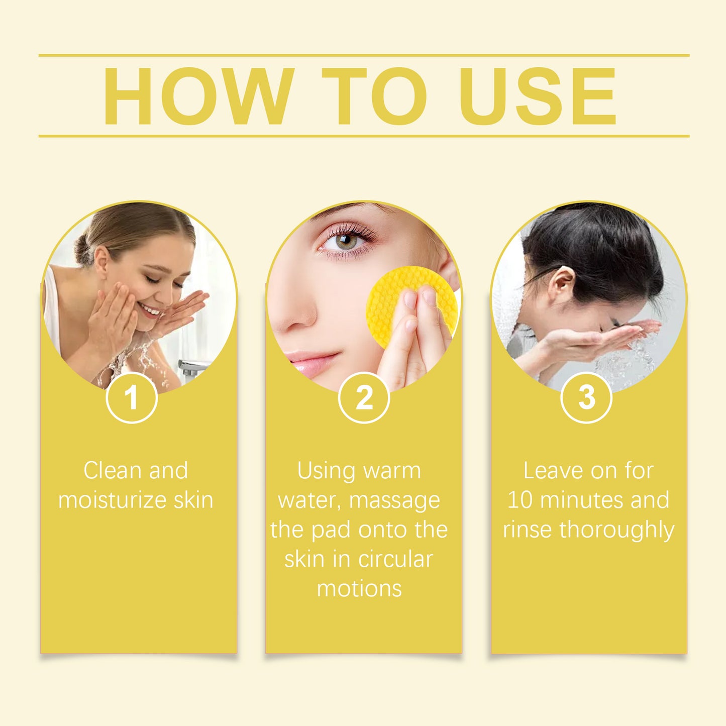 Hoygi Turmeric Acid Cleansing Pad
