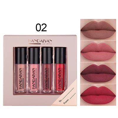 Handaiyan Liquid Lipstick Set 4 pcs.