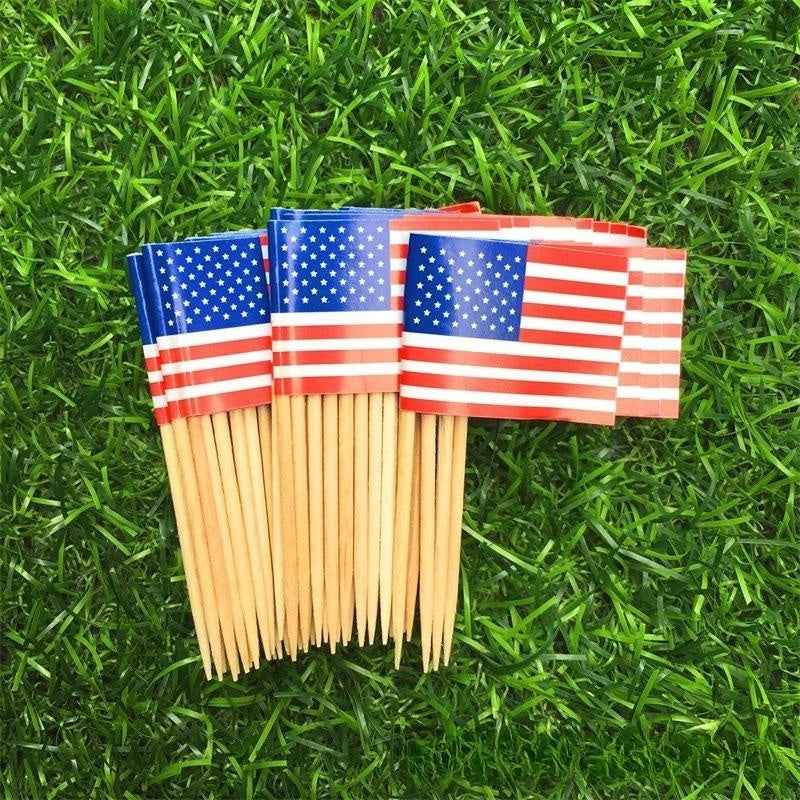Paper Flag Toothpick