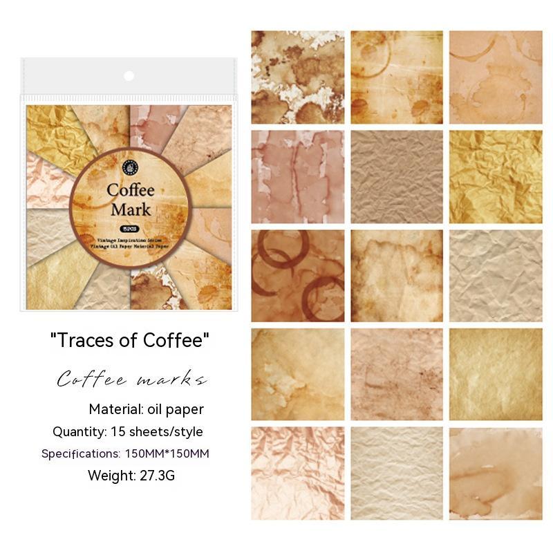 Vintage Oil Notebook Background Paper