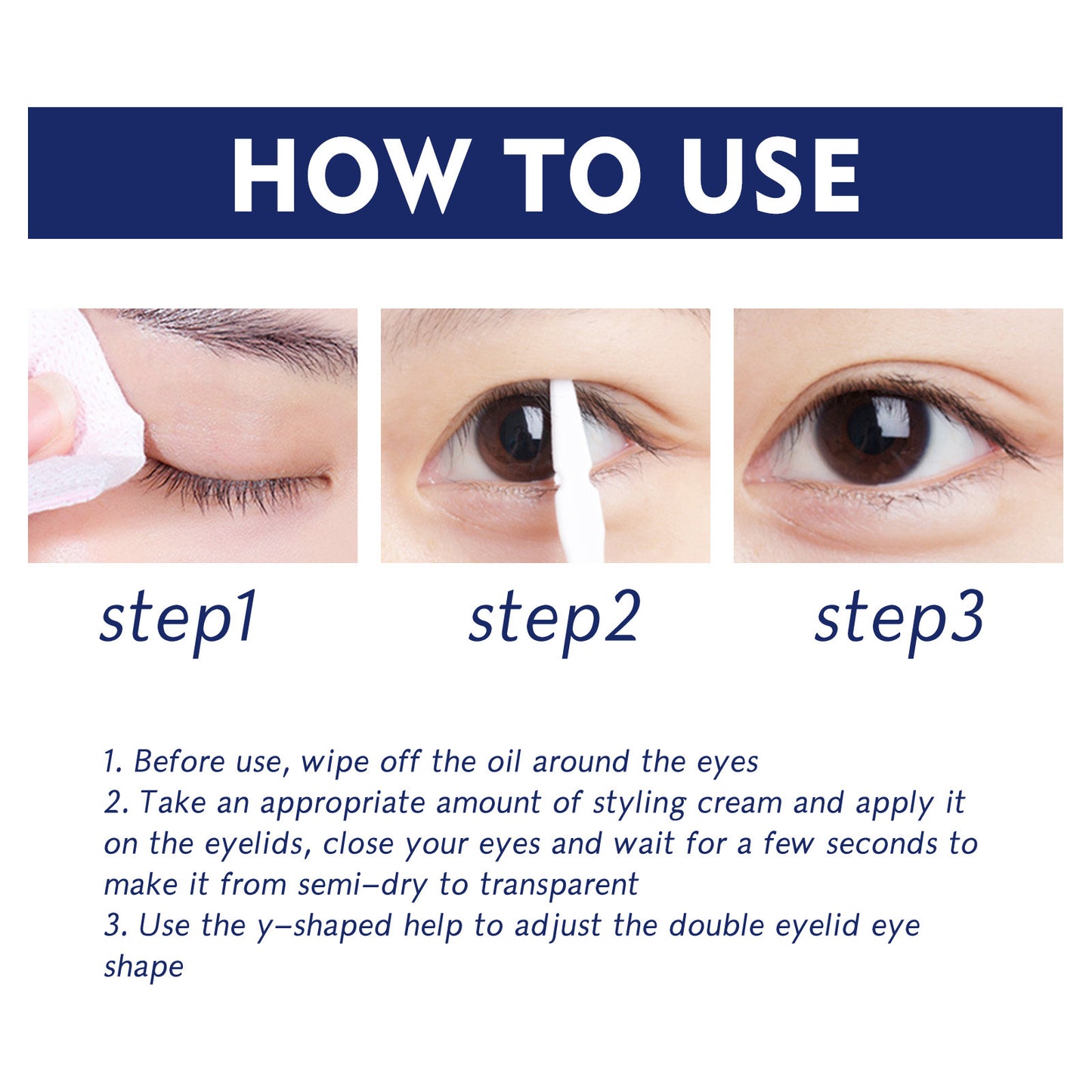 Double Eyelid Setting Cream