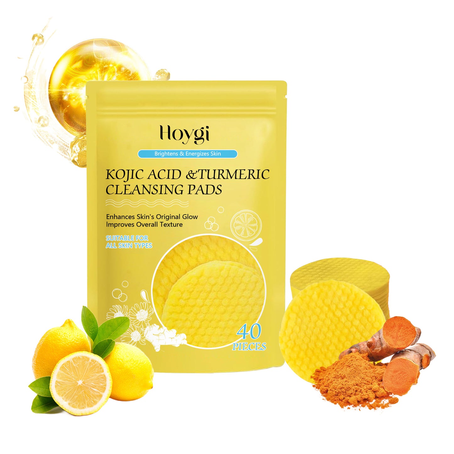 Hoygi Turmeric Acid Cleansing Pad