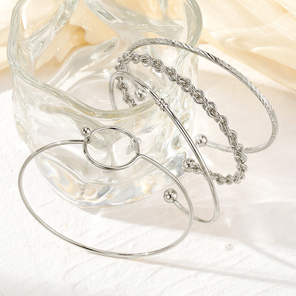 Fashion Geometric Open Bracelet