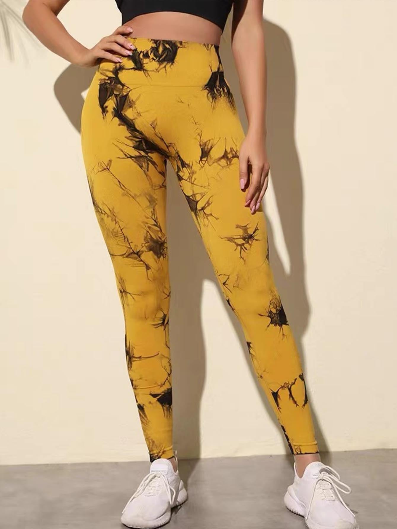 Tie Dye Seamless Yoga Pants