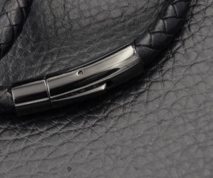 Woven Leather String Men's Bracelet