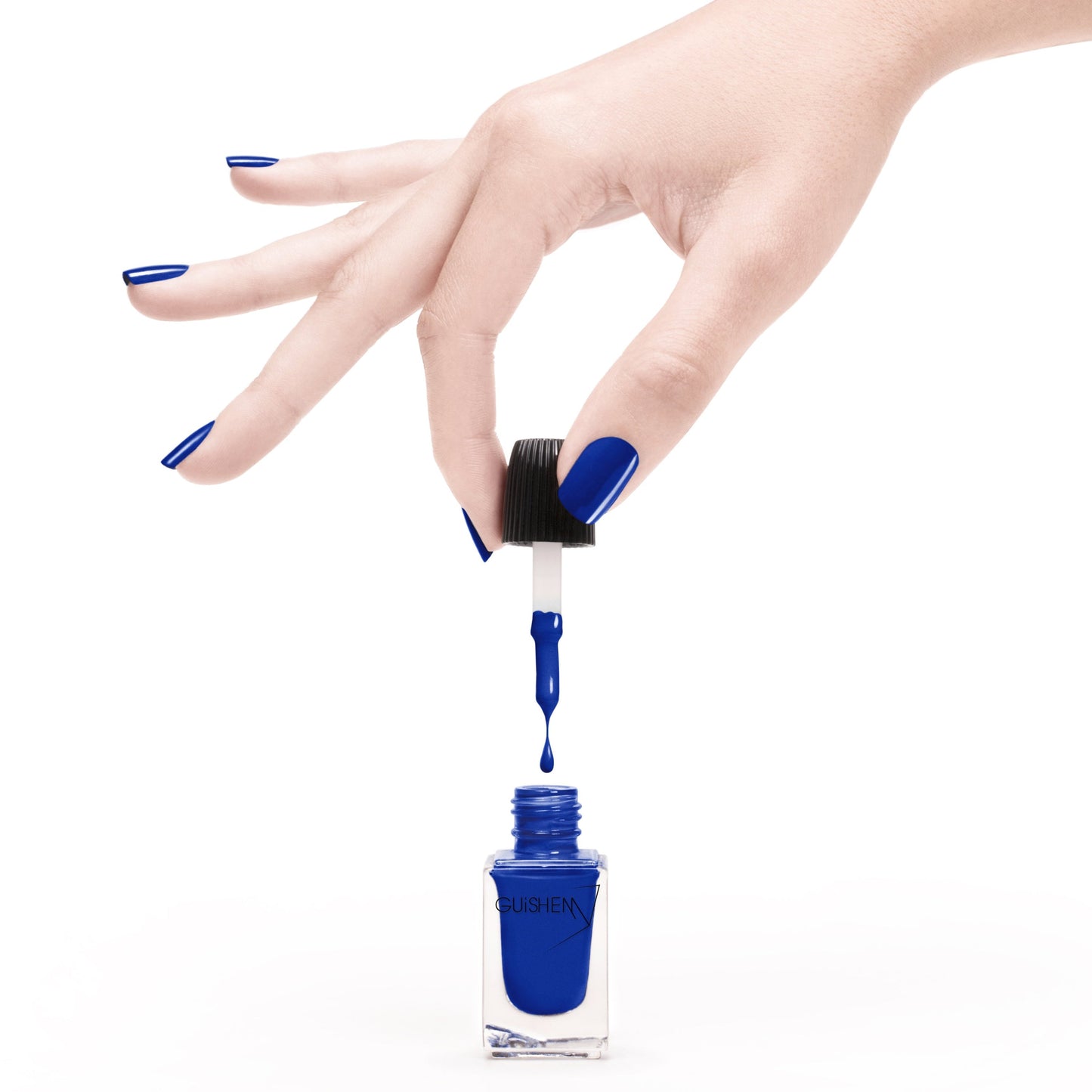 Cobalt Blue  Creme Nail Polish