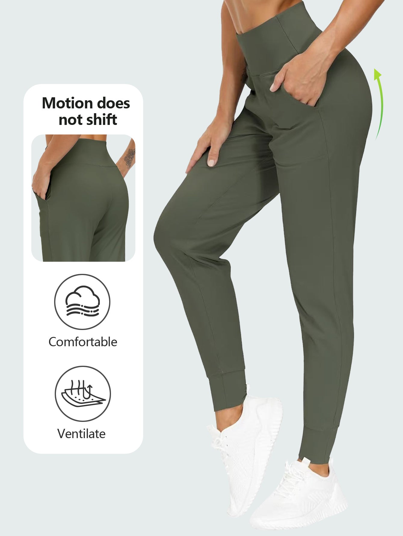 High Waist Yoga Pants With Pockets