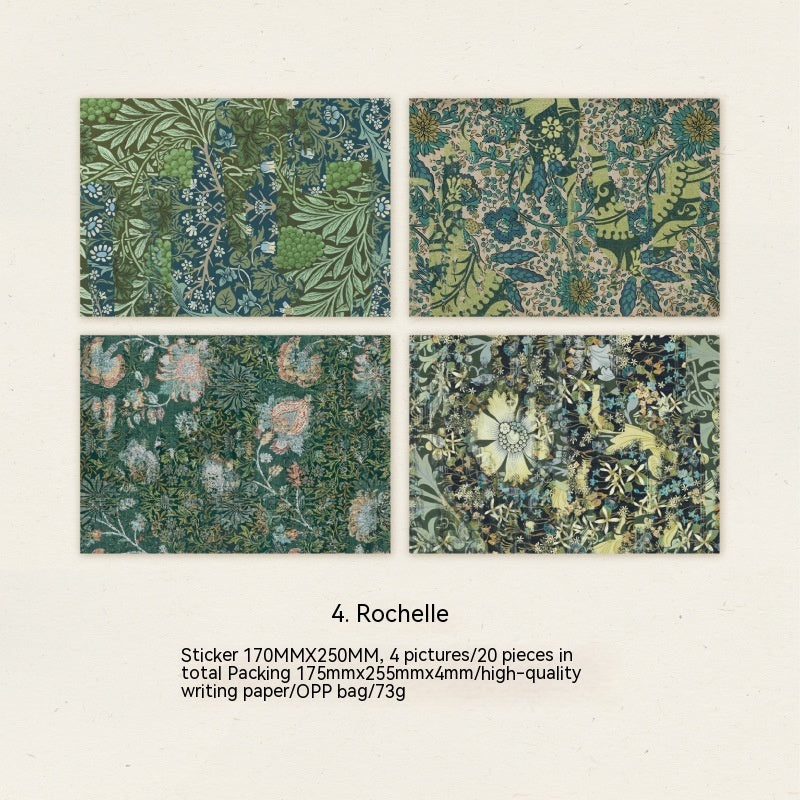 Retro Artistic Background  Paper