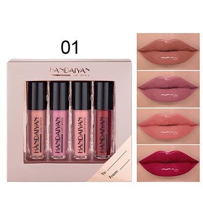 Handaiyan Liquid Lipstick Set 4 pcs.