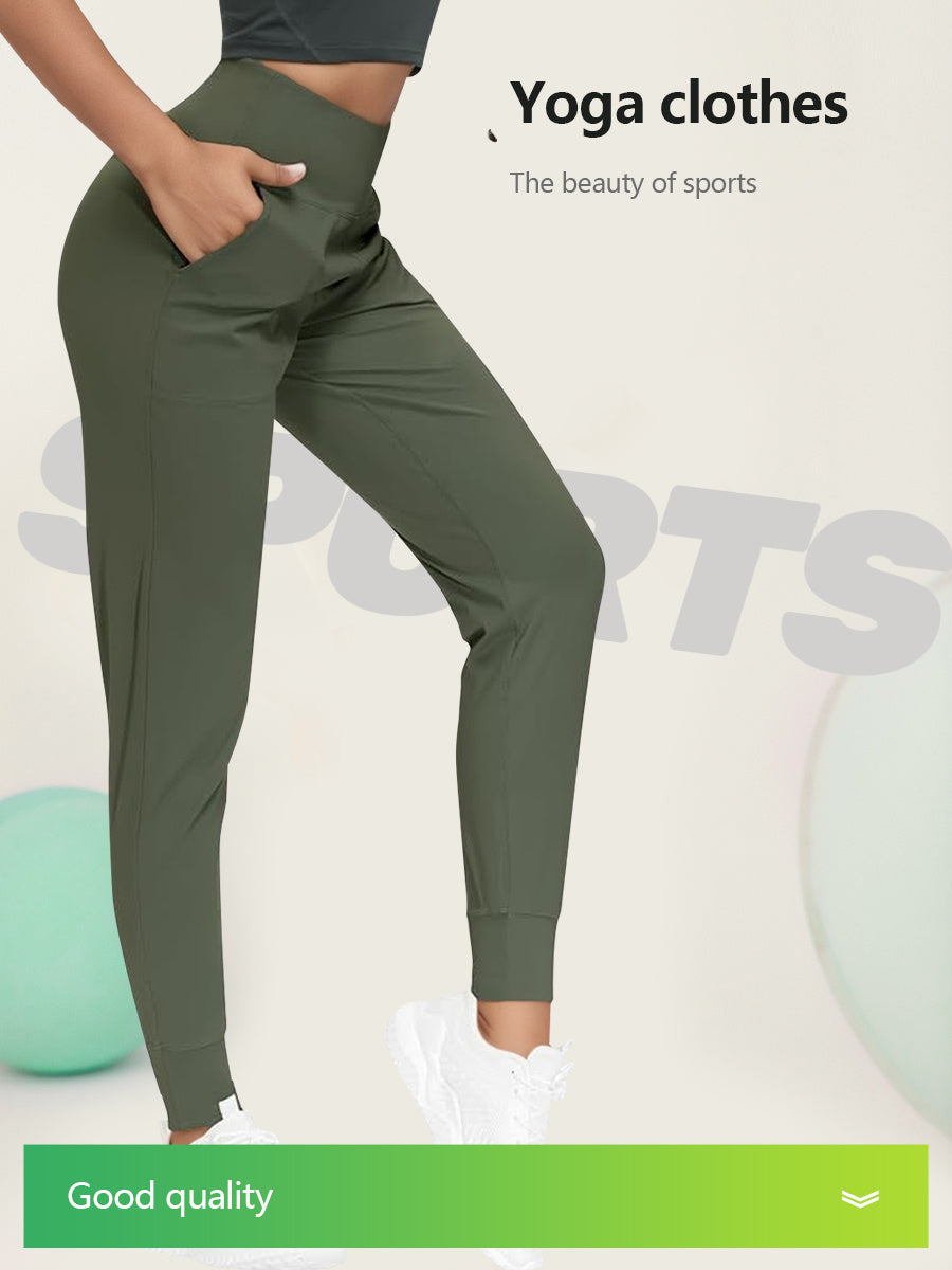 High Waist Yoga Pants With Pockets