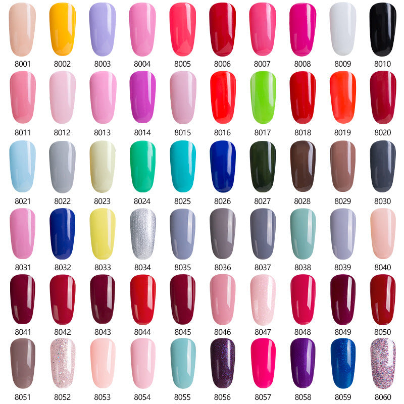 7ML Leaf Gel Nail Polish