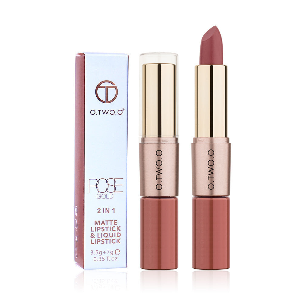 O.TWO.O 2 in 1 Matte & Liquid Lipstick