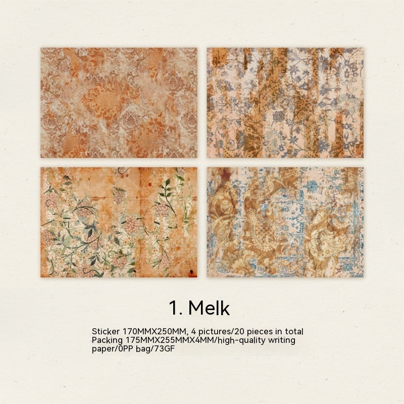 Retro Artistic Background  Paper