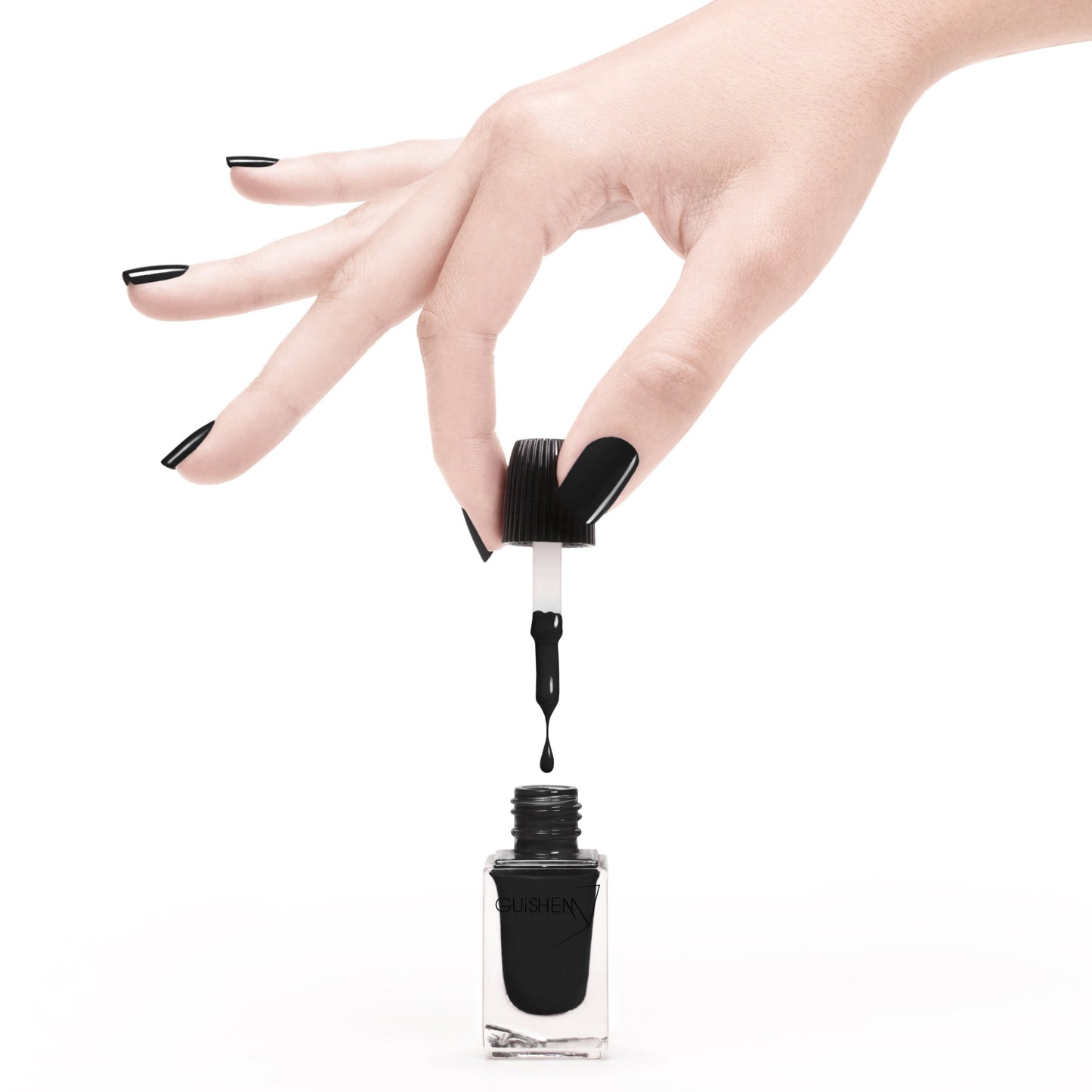 Premium Nail Lacquer, SLATE SHADOW - 360, CHARCOAL CRÈME NAIL POLISH