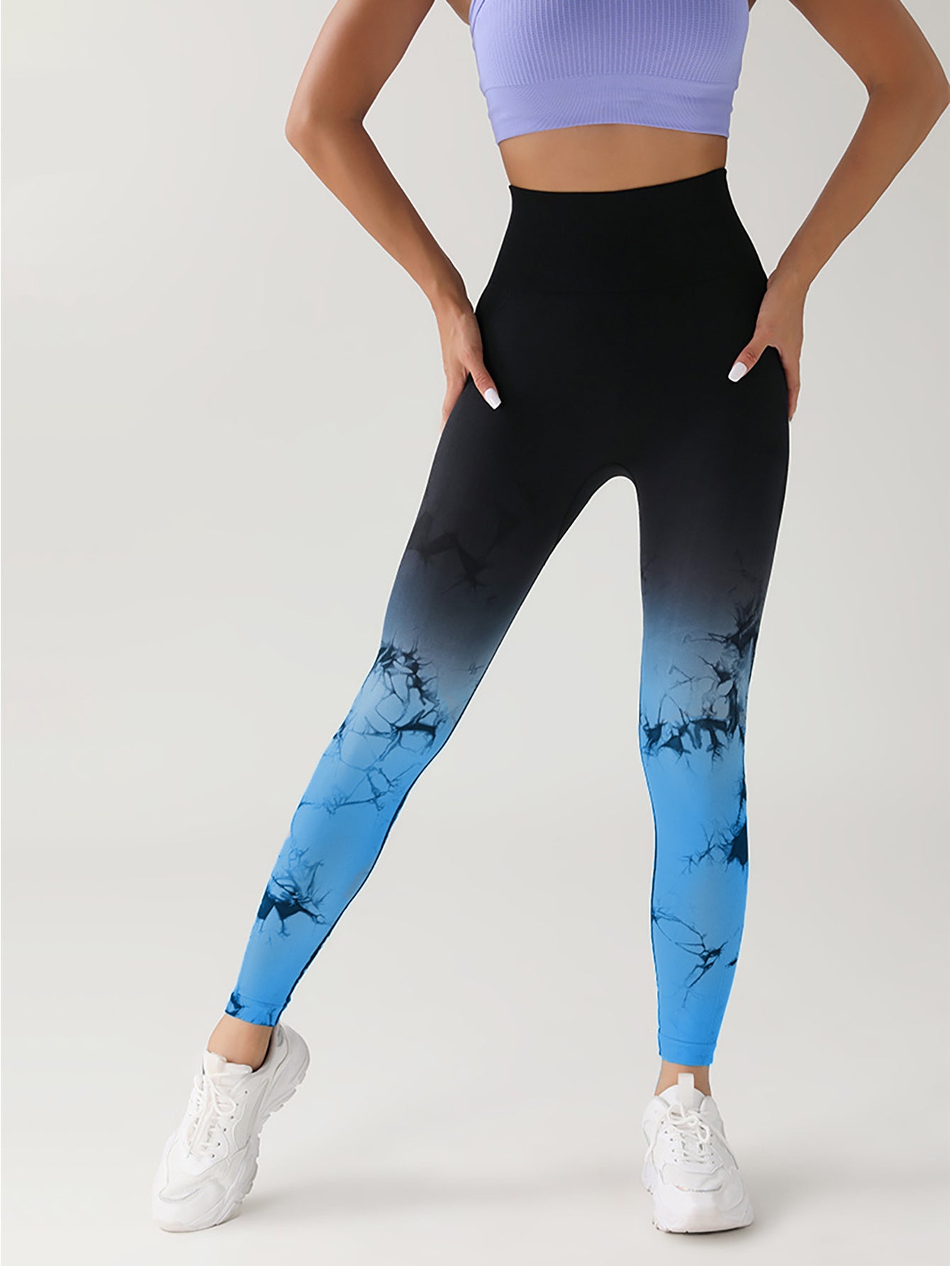 Tie Dye Gradient Color Yoga Pants