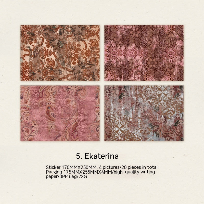 Retro Artistic Background  Paper