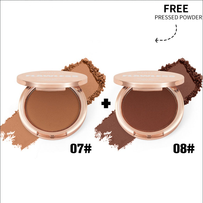 Phofay Matte Face Powder Makeup