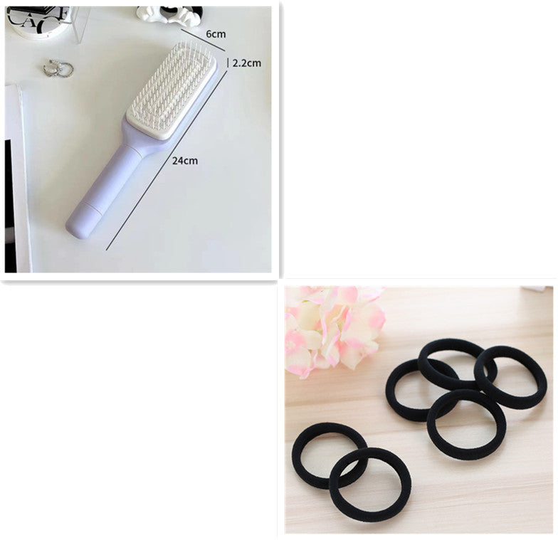 4 In 1 Self Cleaning Hair Brush