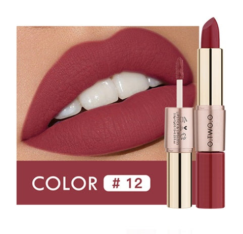 O.TWO.O 2 in 1 Matte & Liquid Lipstick