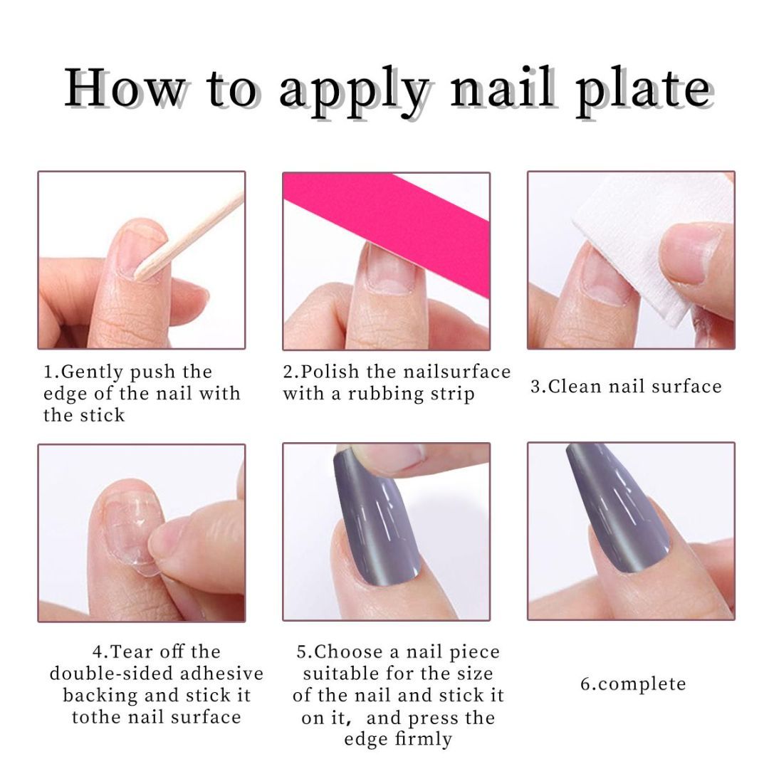 Diamond Nails Brownish-Gray