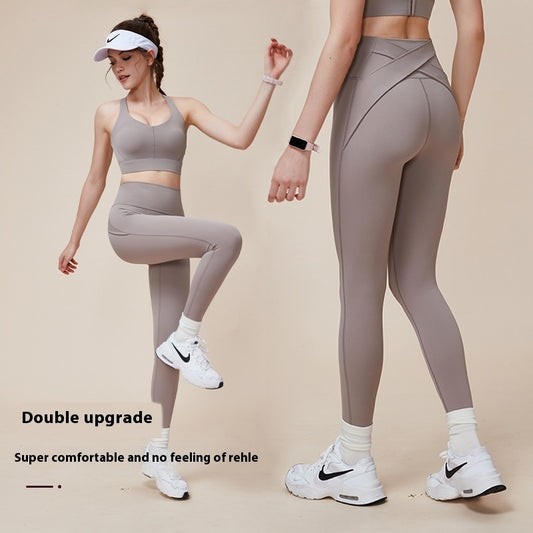Cross Hip Lifting Yoga Pants