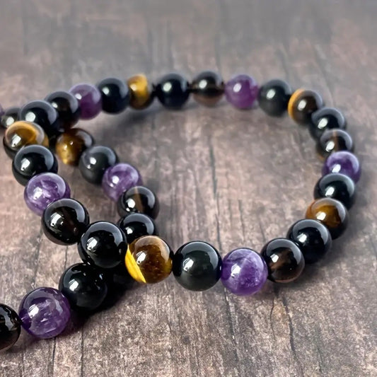 Unisex Tiger Eye Protection Bracelet
