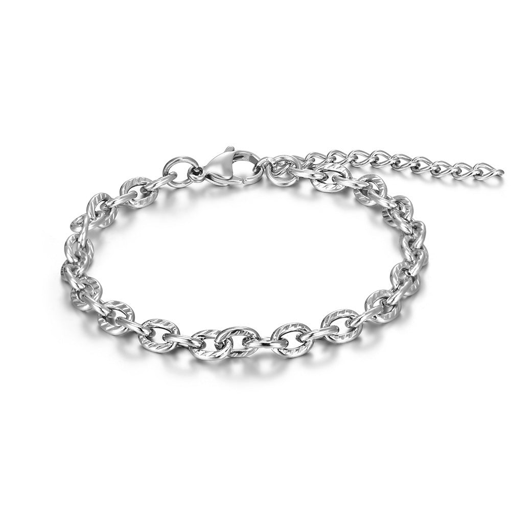 Men's Stainless Steel Chain Bracelet