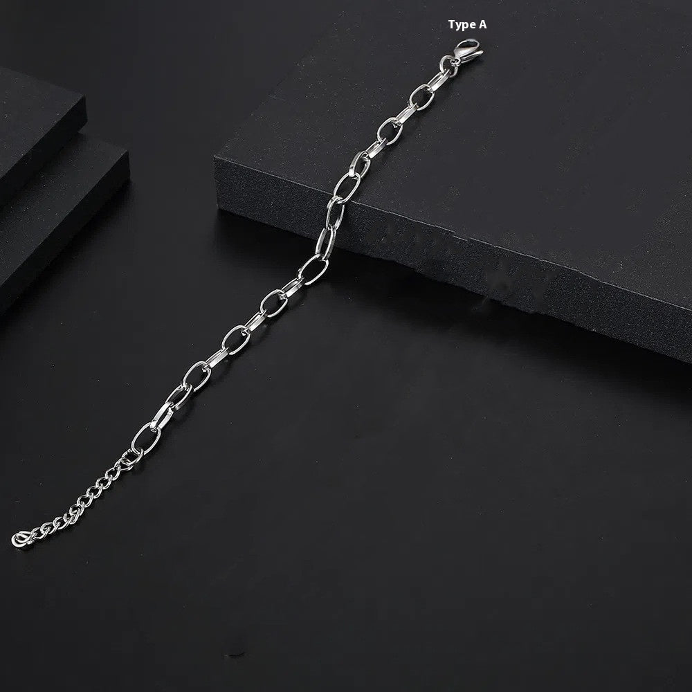 Men's Stainless Steel Chain Bracelet