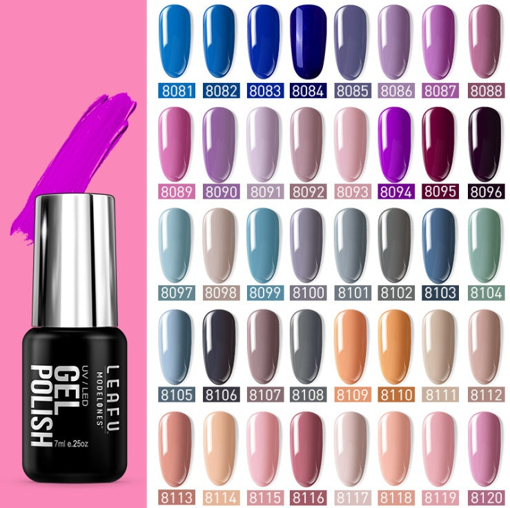 7ML Leaf Gel Nail Polish