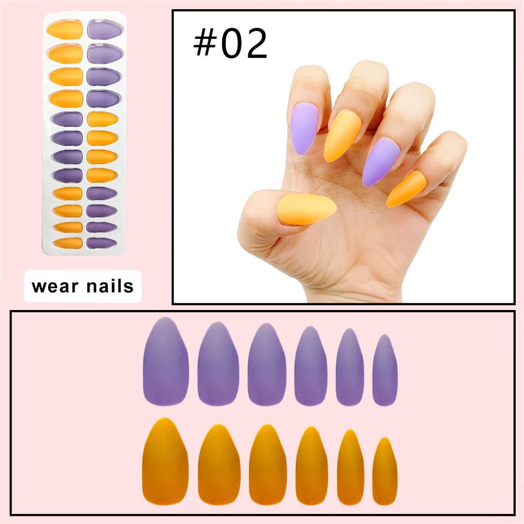 Matte Nails 24 pcs.