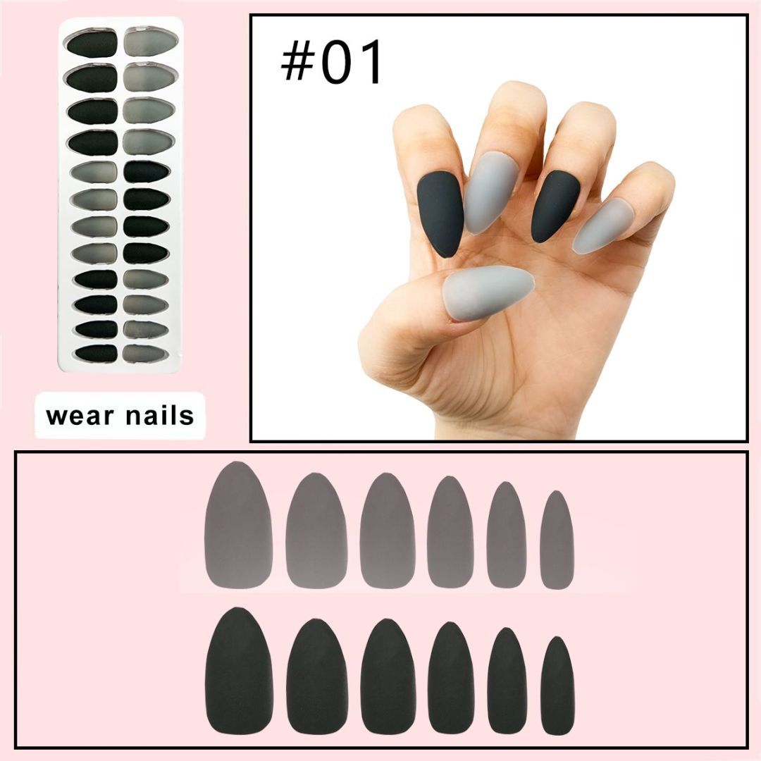 Matte Nails 24 pcs.