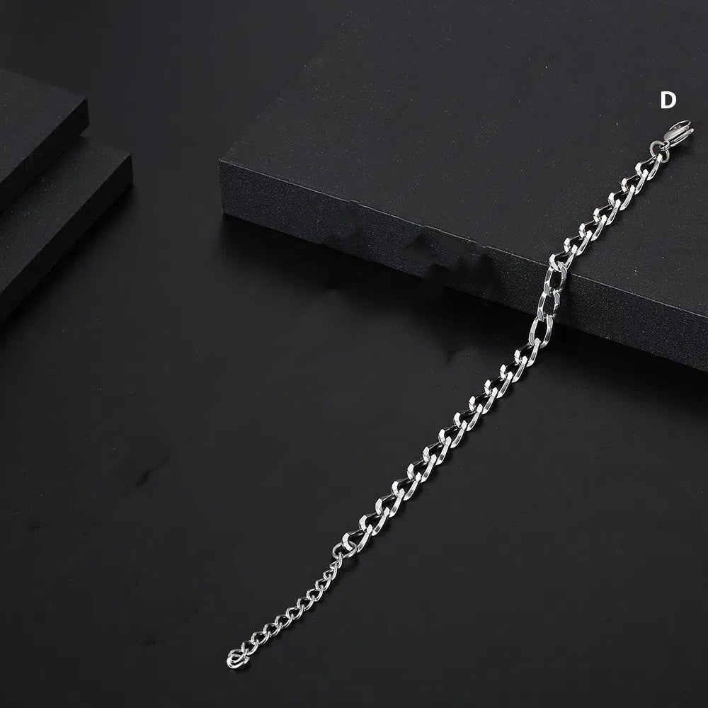 Men's Stainless Steel Chain Bracelet