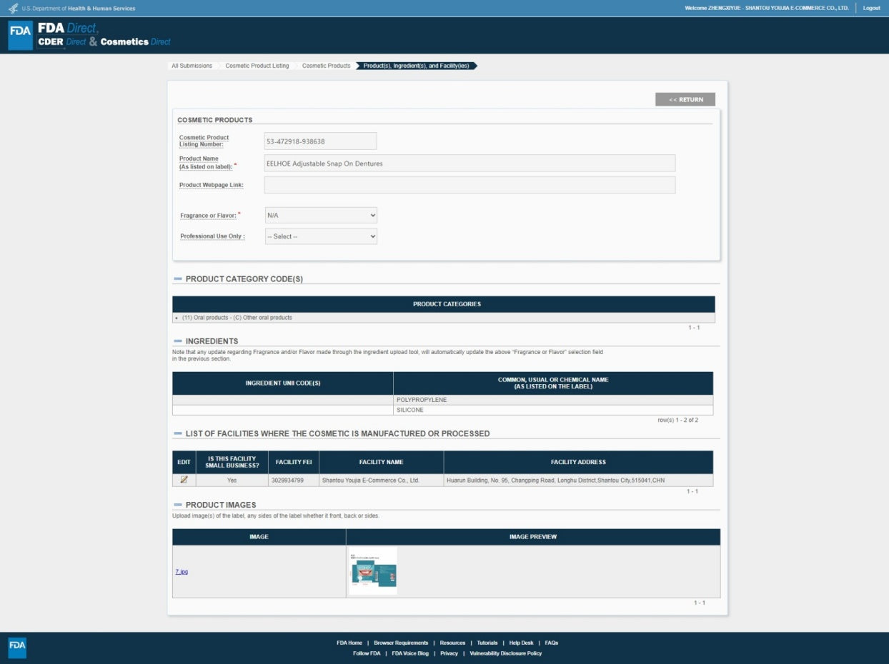 Temporary Teeth Cover