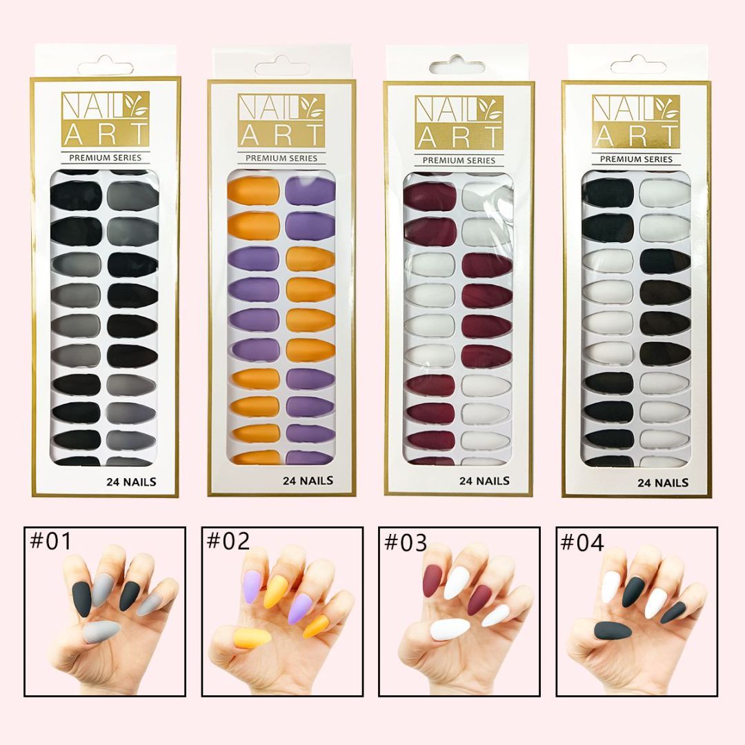 Matte Nails 24 pcs.