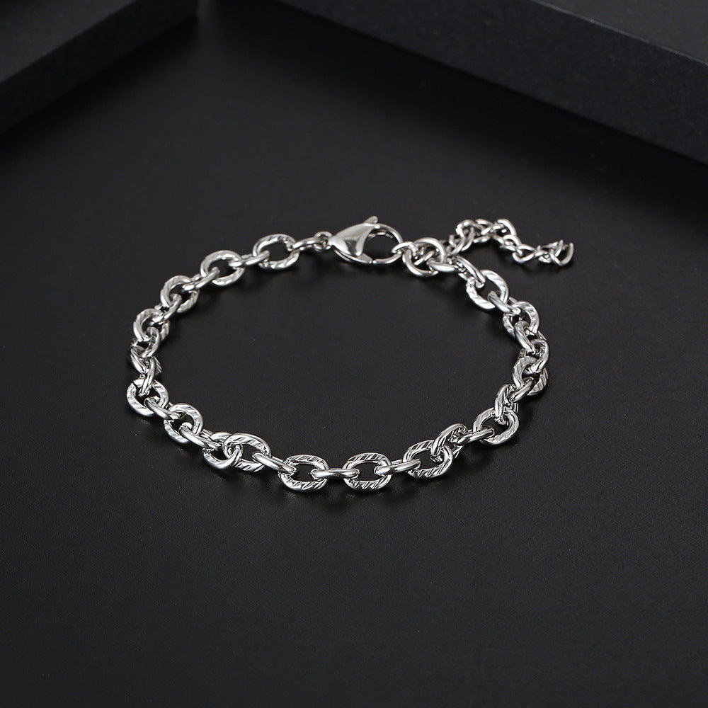 Men's Stainless Steel Chain Bracelet