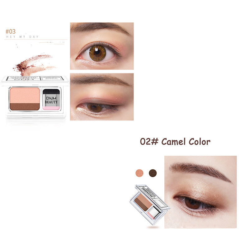 Double Color Eye Shadow Makeup Palette