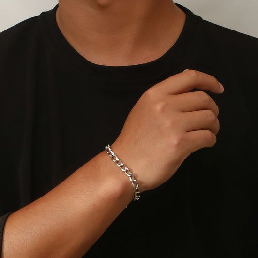 Men's Stainless Steel Chain Bracelet