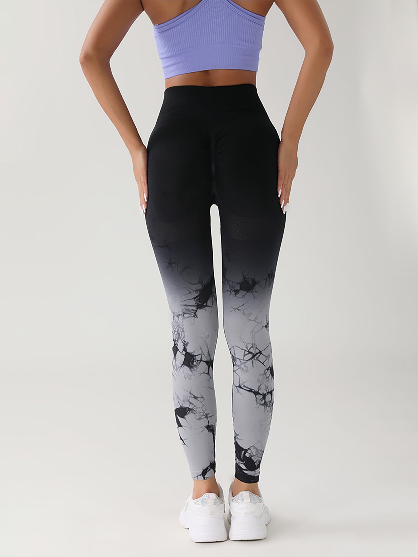 Tie Dye Gradient Color Yoga Pants