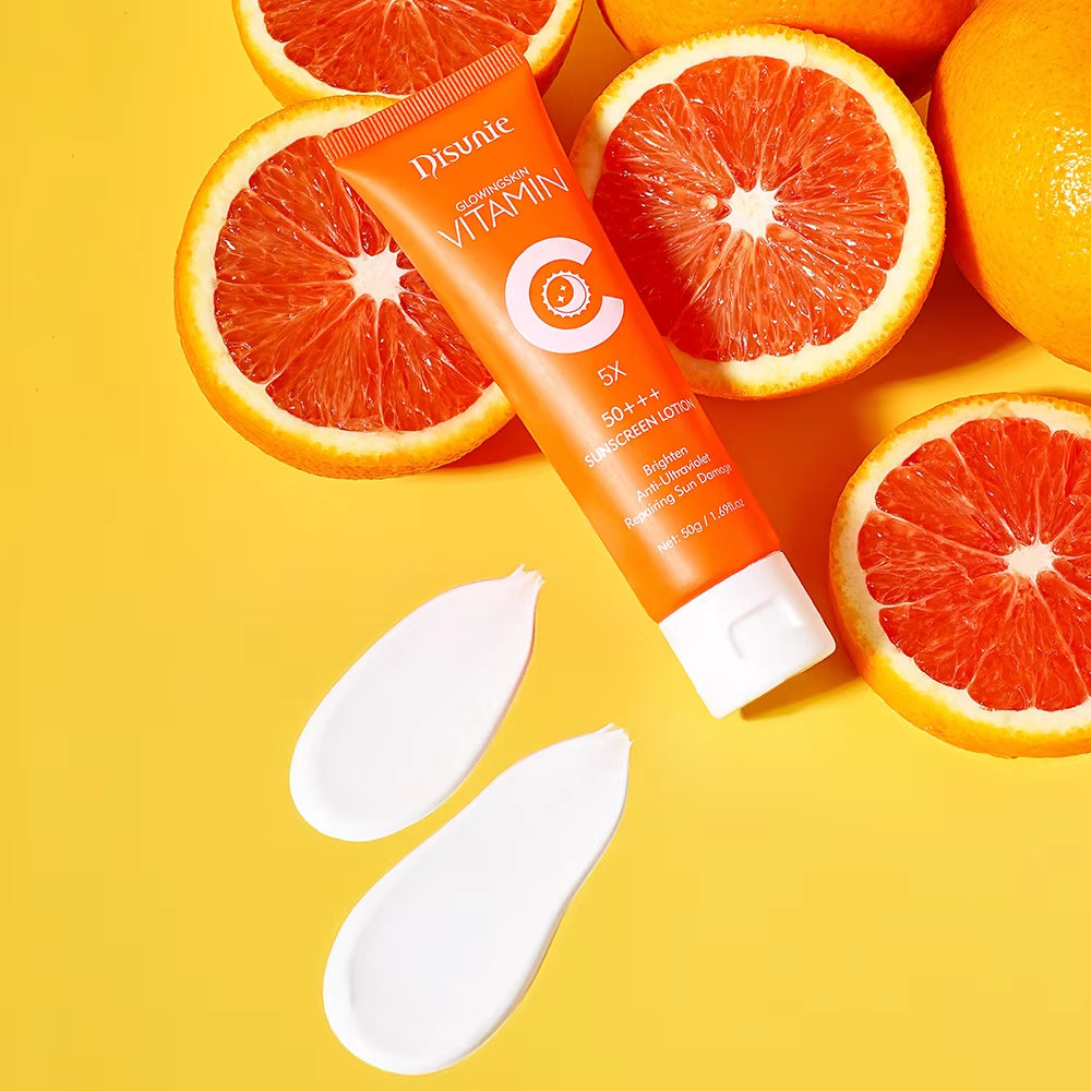 Korean SPF 50 Vitamin C Collagen Moisturizer